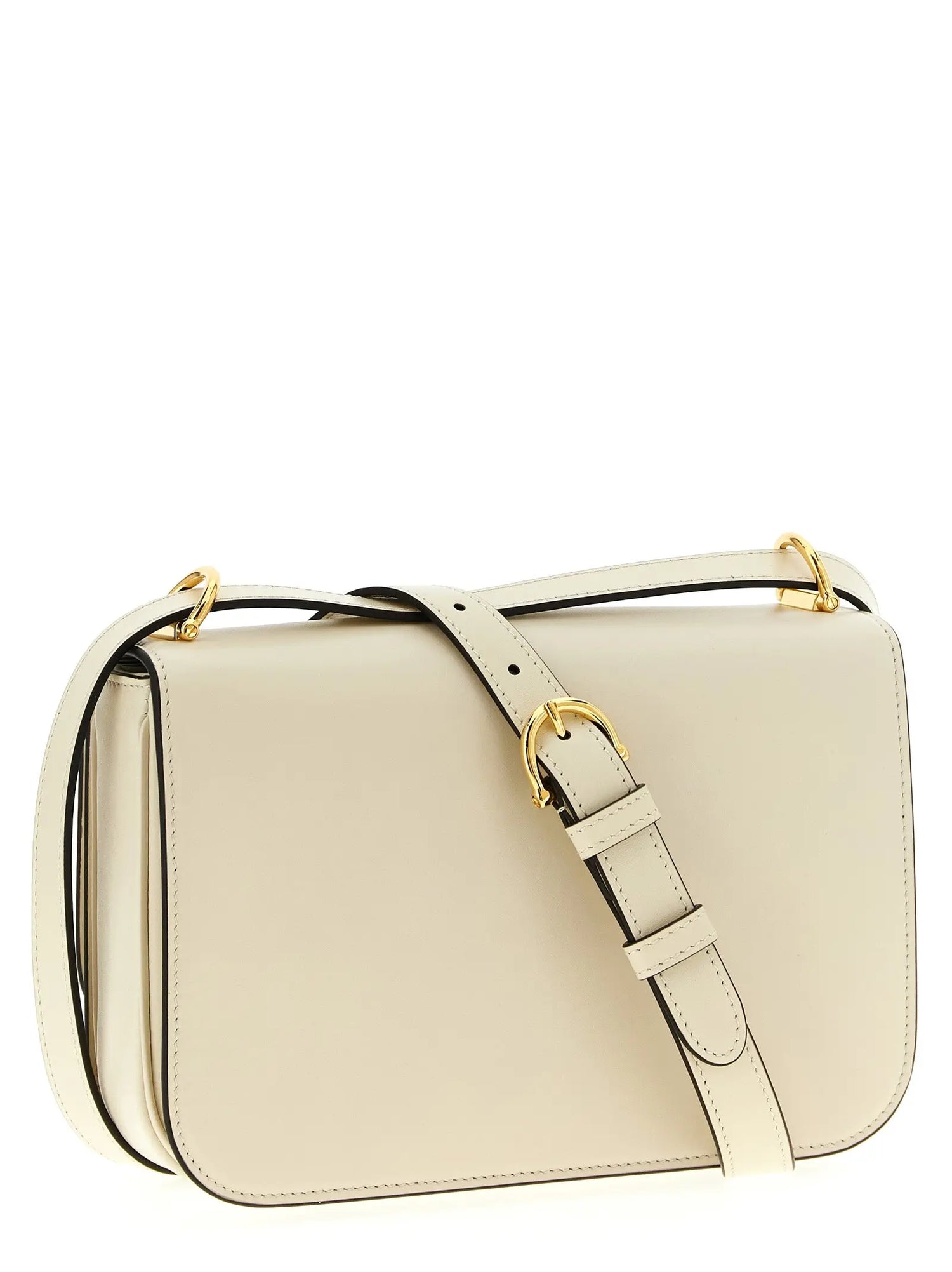 Gucci White Calfskin Shoulder Bag STYLE SOURCE