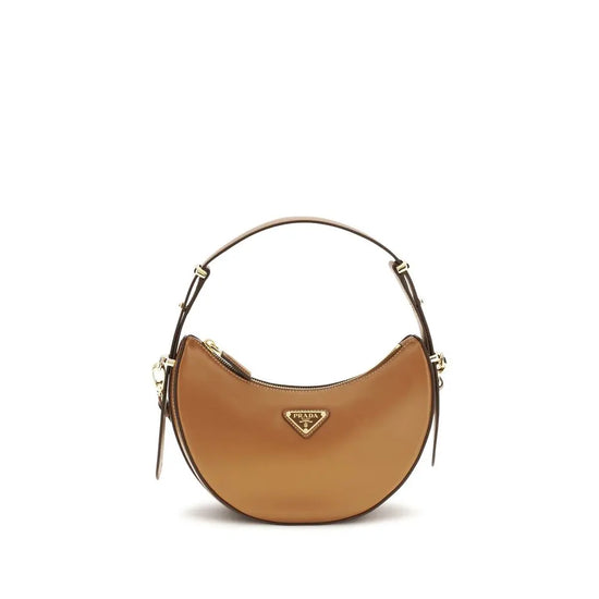Prada Beige Calf Leather Bos Taurus Shoulder Bag Prada