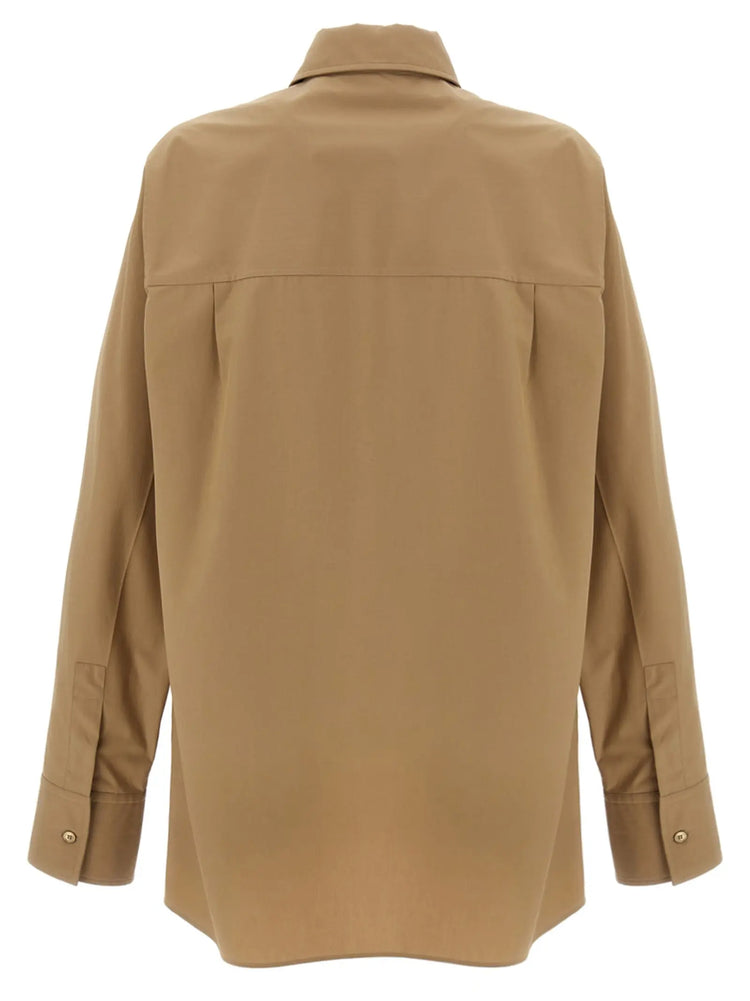 Gucci Beige Cotton Blouse Gucci