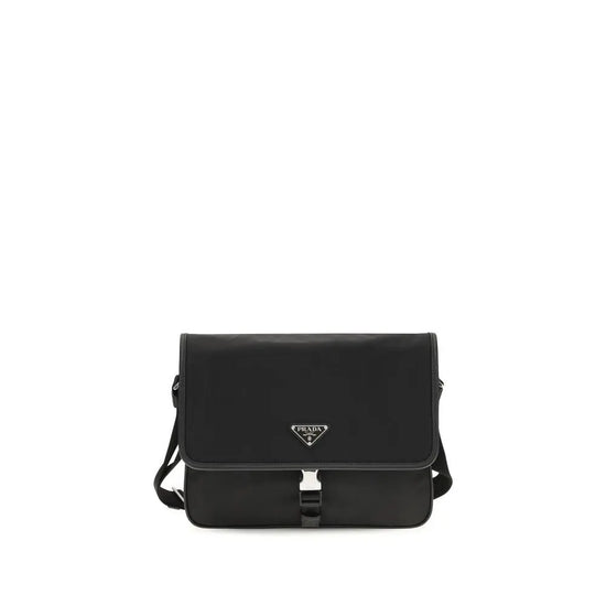 Prada Black Recycled Polyamide Shoulder Bag Prada