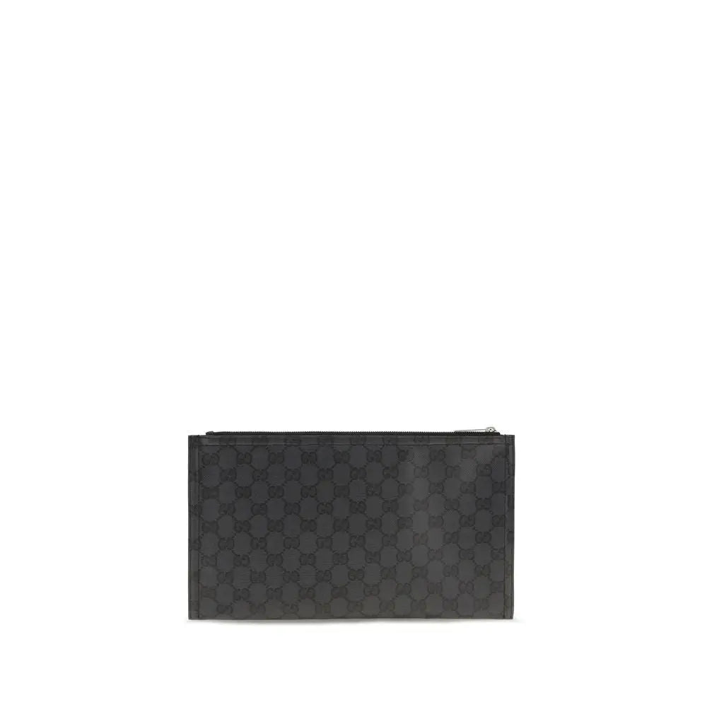 Gucci Black Fabric Clutch Bag STYLE SOURCE