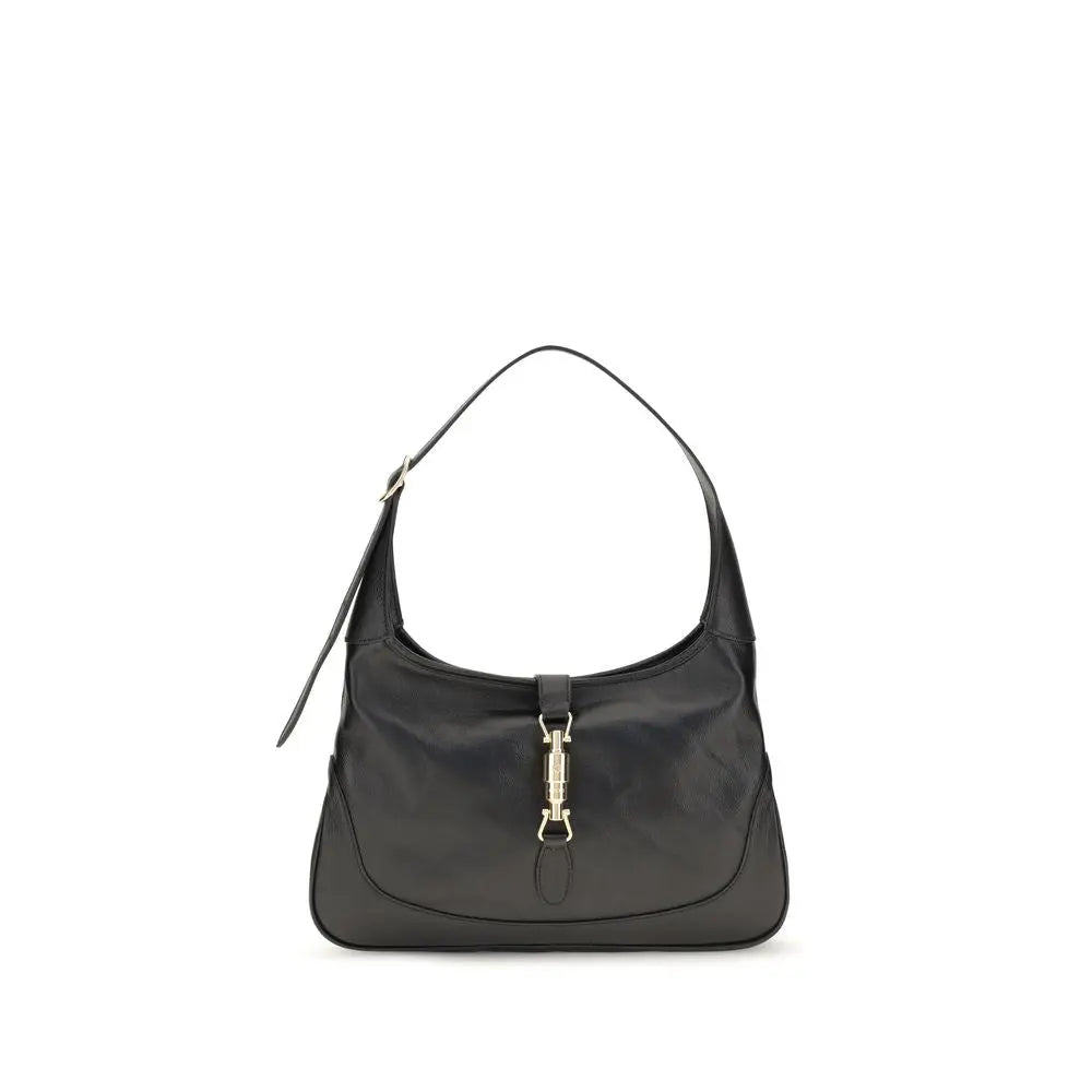 Gucci Black Calf Leather Bos Taurus Handbag Gucci