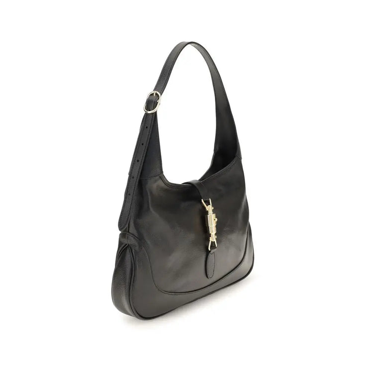 Gucci Black Calf Leather Bos Taurus Handbag Gucci