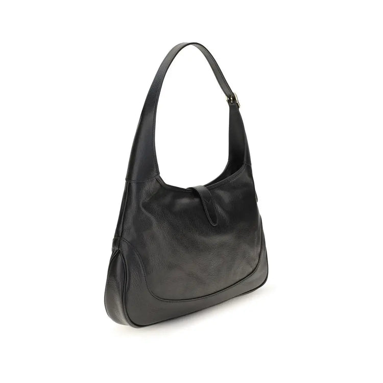 Gucci Black Calf Leather Bos Taurus Handbag Gucci