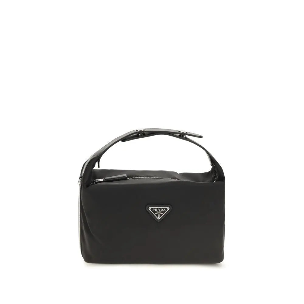 Prada Black Recycled Polyamide Shoulder Bag Prada