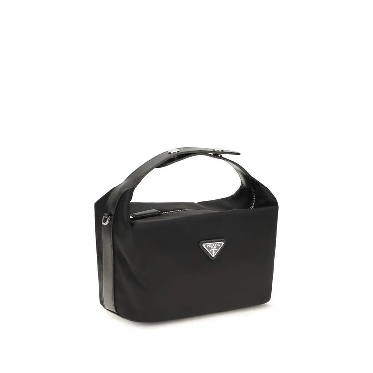 Prada Black Recycled Polyamide Shoulder Bag Prada