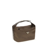 Prada Brown Recycled Polyamide Shoulder Bag Prada
