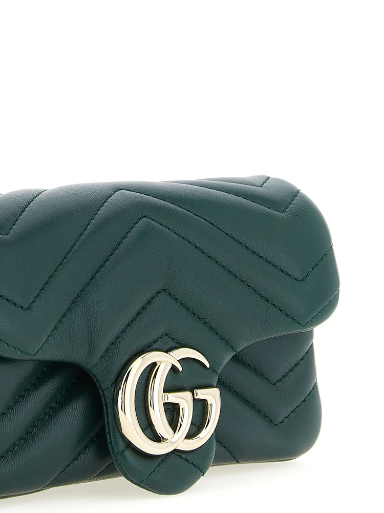 Gucci Bicolor Lamb Leather Shoulder Bag Gucci