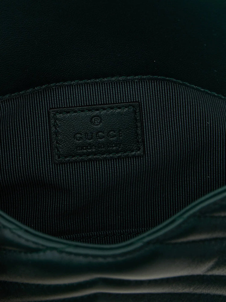 Gucci Bicolor Lamb Leather Shoulder Bag Gucci