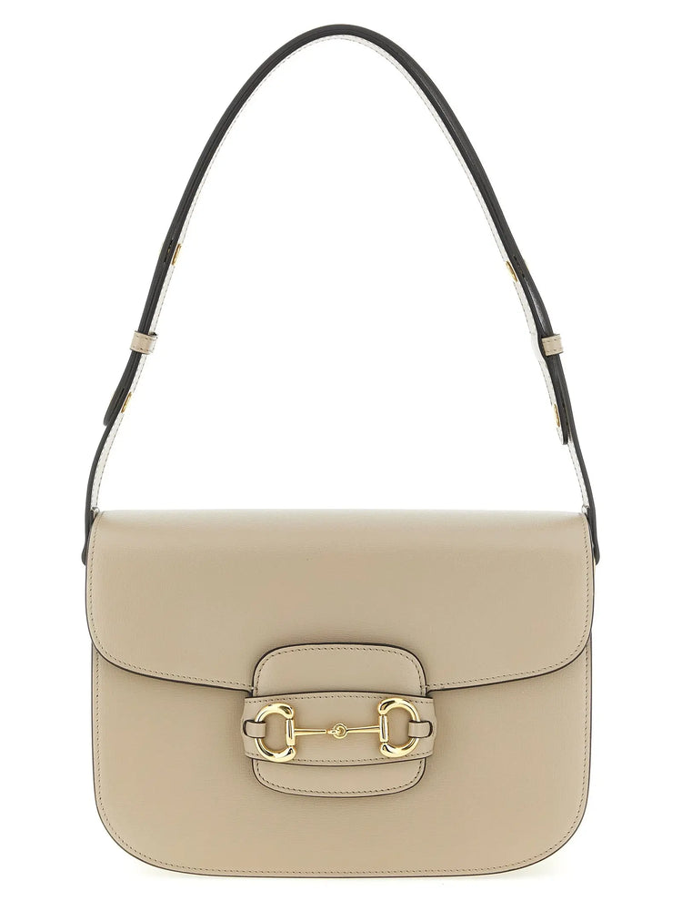 Gucci Beige Calfskin Shoulder Bag Gucci