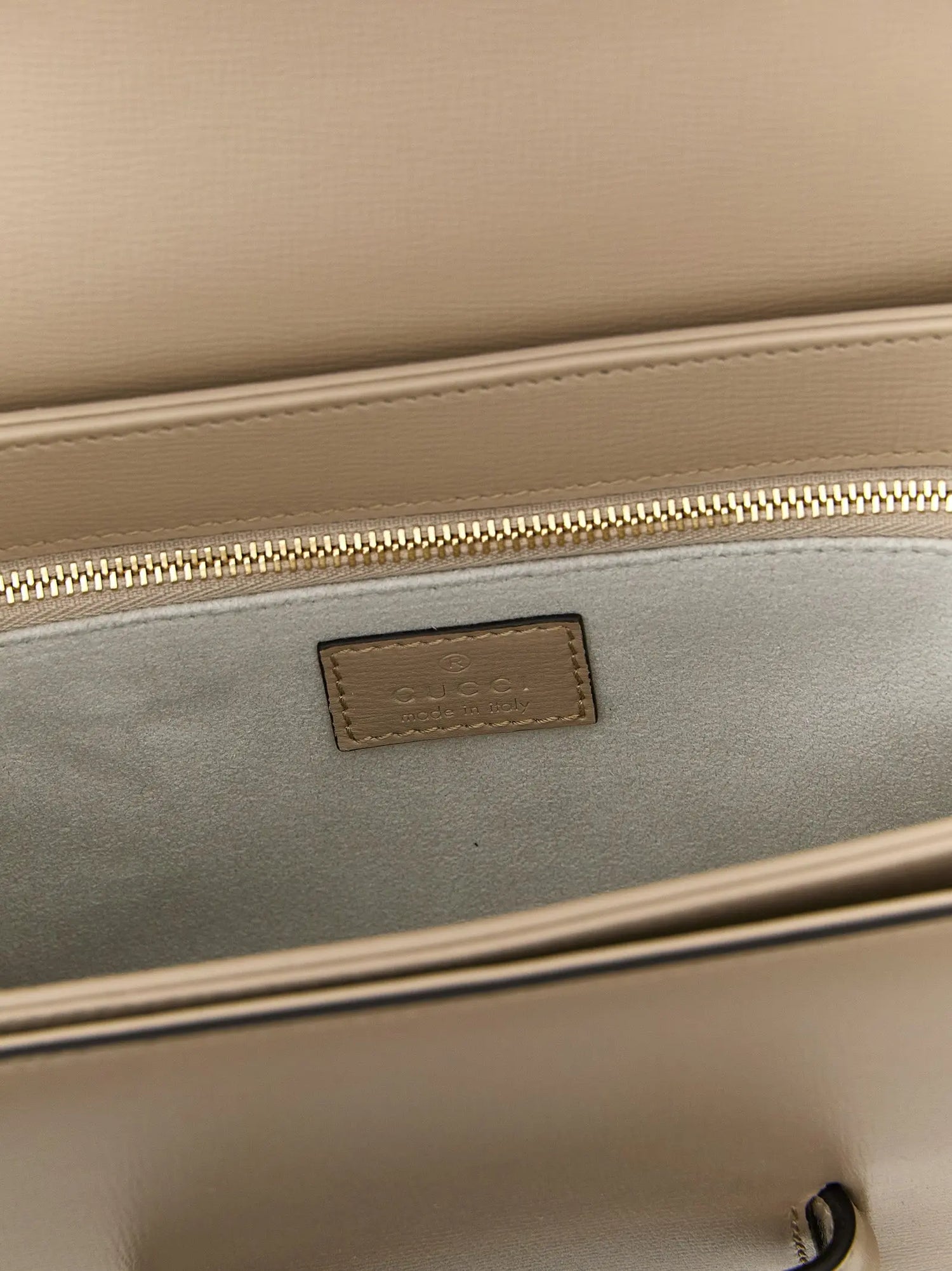 Gucci Beige Calfskin Shoulder Bag Gucci