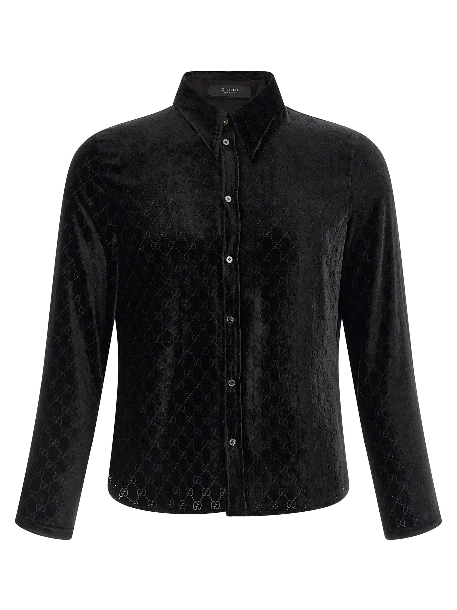 Gucci Black Viscose Blouse Gucci