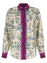 Gucci Multicolor Silk Blouse Gucci