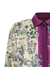 Gucci Multicolor Silk Blouse Gucci