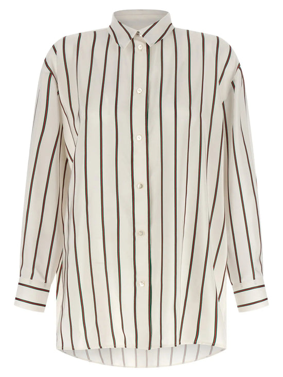 Gucci White Silk Blouse STYLE SOURCE
