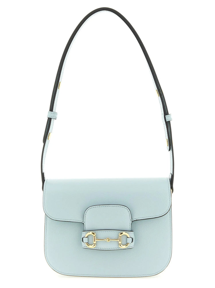 Gucci Blue Calfskin Shoulder Bag Gucci