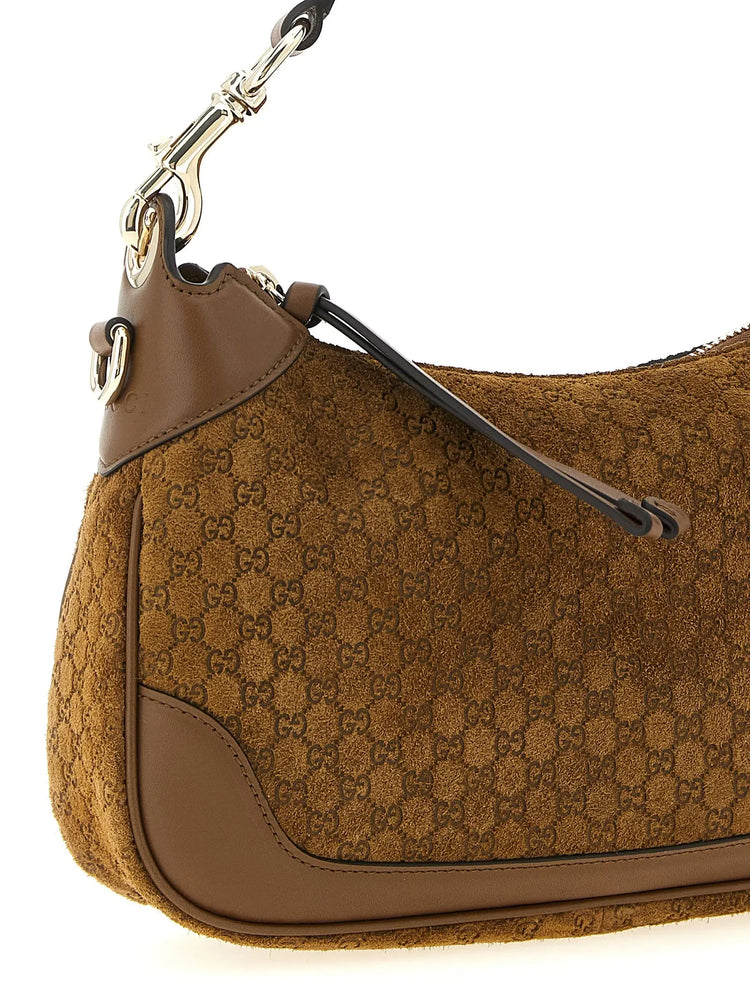 Gucci Brown Calfskin Shoulder Bag Gucci