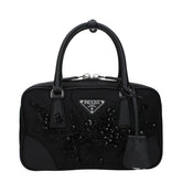 Prada Black Fabric Handbag Prada