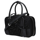 Prada Black Fabric Handbag Prada