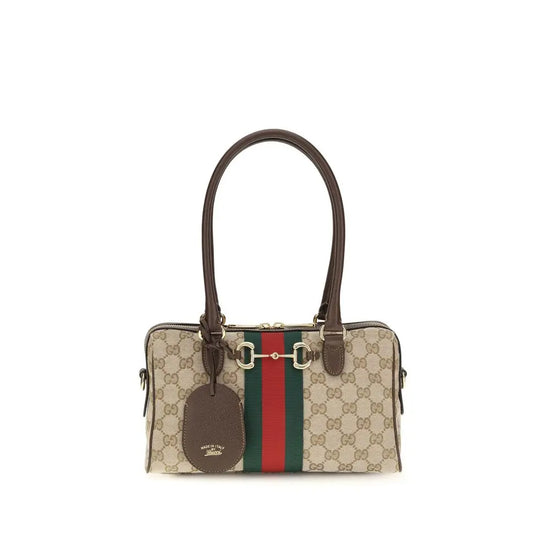 Gucci Beige Fabric Handbag Gucci