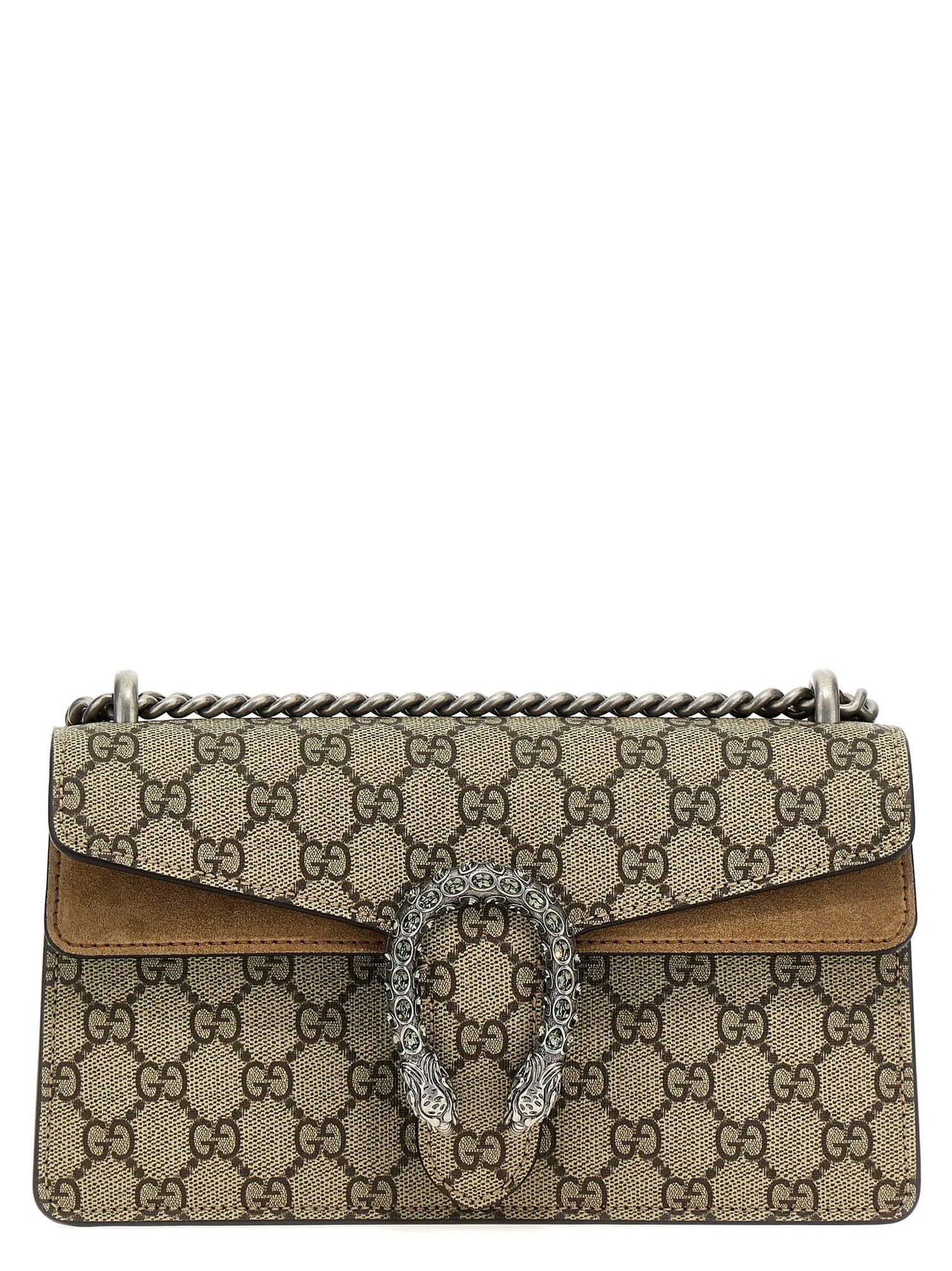 Gucci Beige Calfskin Shoulder Bag Gucci