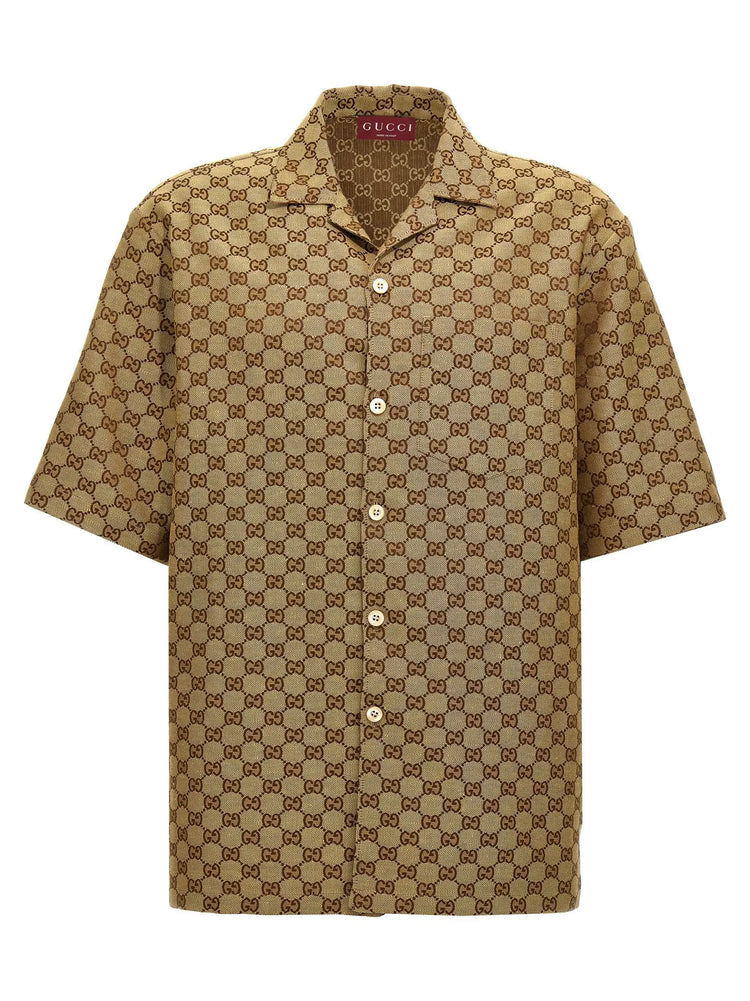 Gucci Beige Linen Blouse Gucci