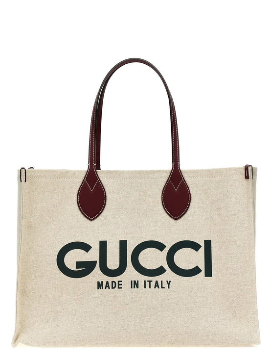 Gucci Beige Polyethylene Tote Bag Gucci