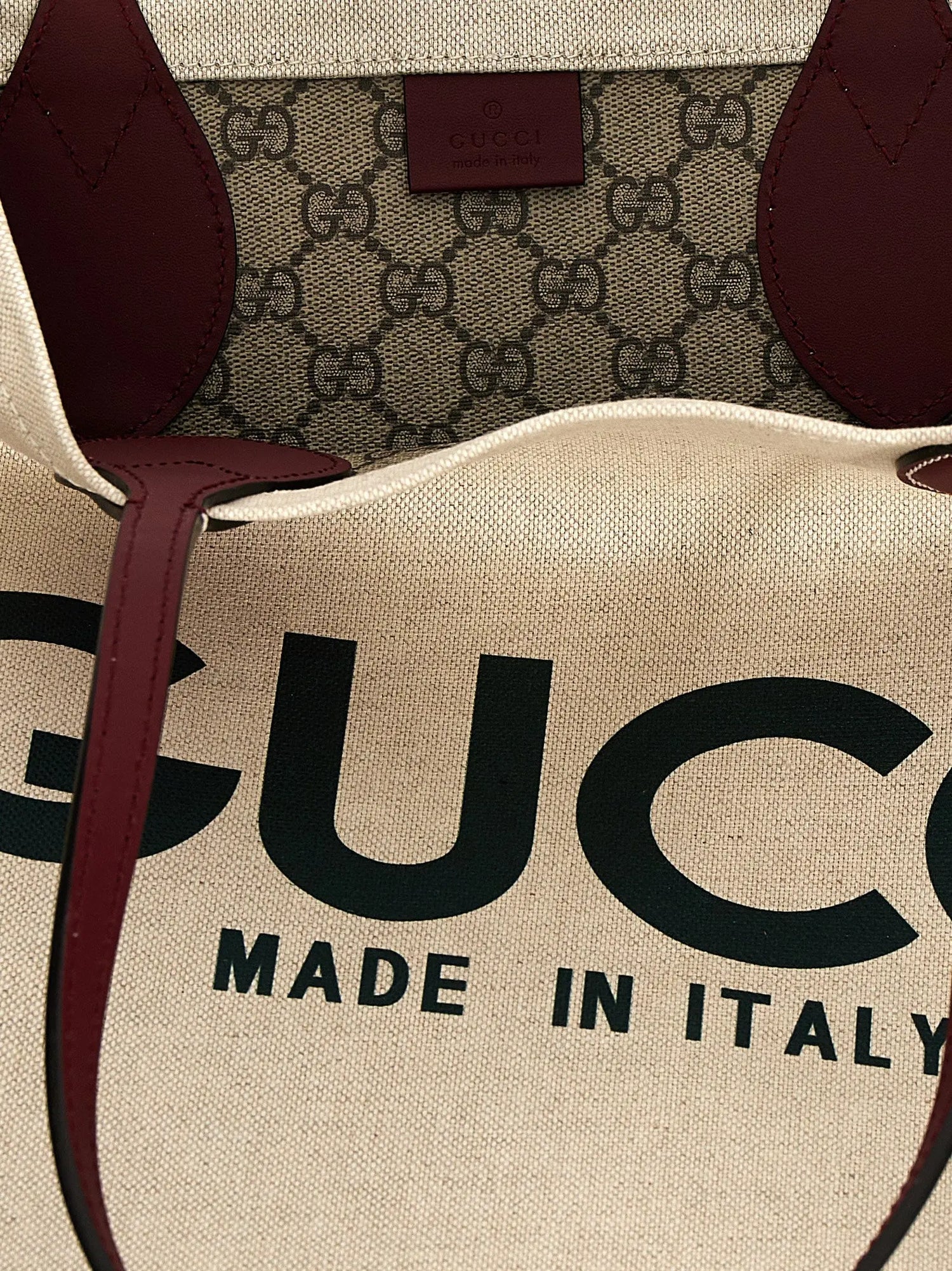 Gucci Beige Polyethylene Tote Bag Gucci