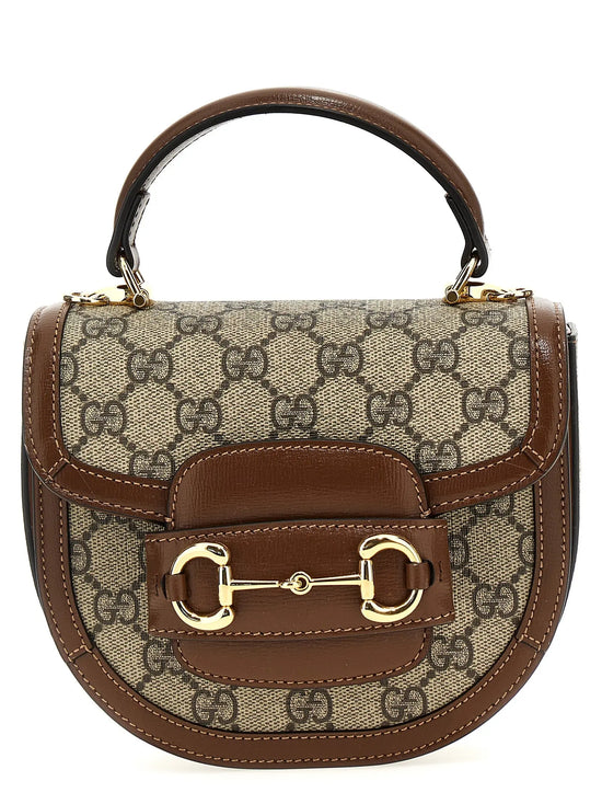 Gucci Brown Polyethylene Handbag Gucci