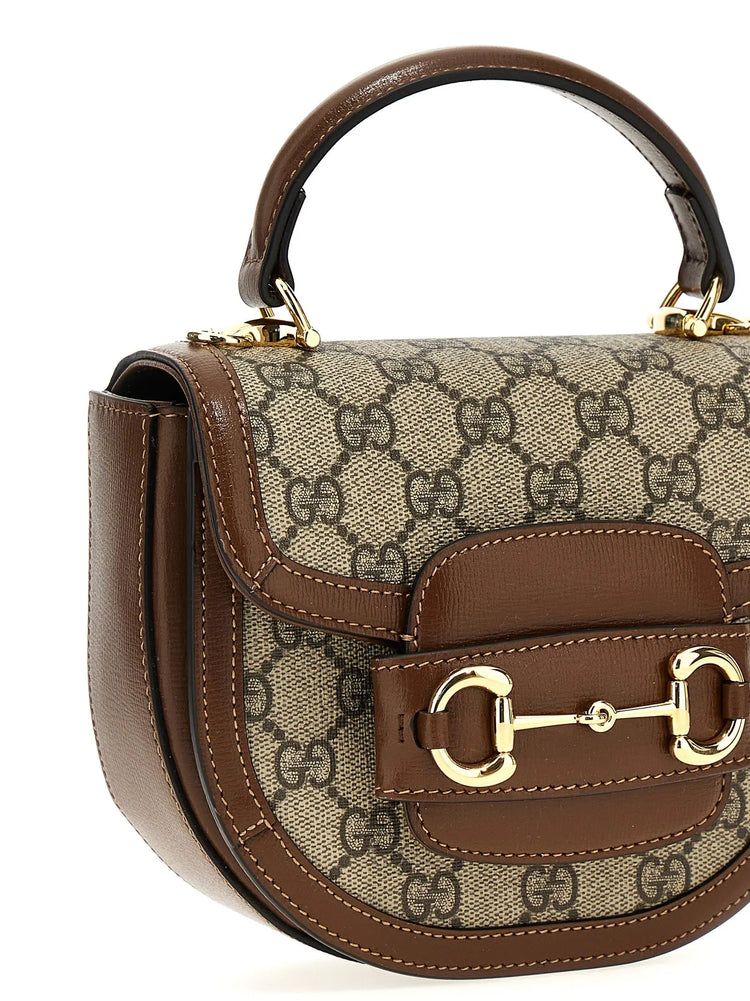 Gucci Brown Polyethylene Handbag Gucci