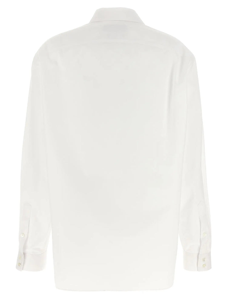 Gucci White Cotton Blouse Gucci