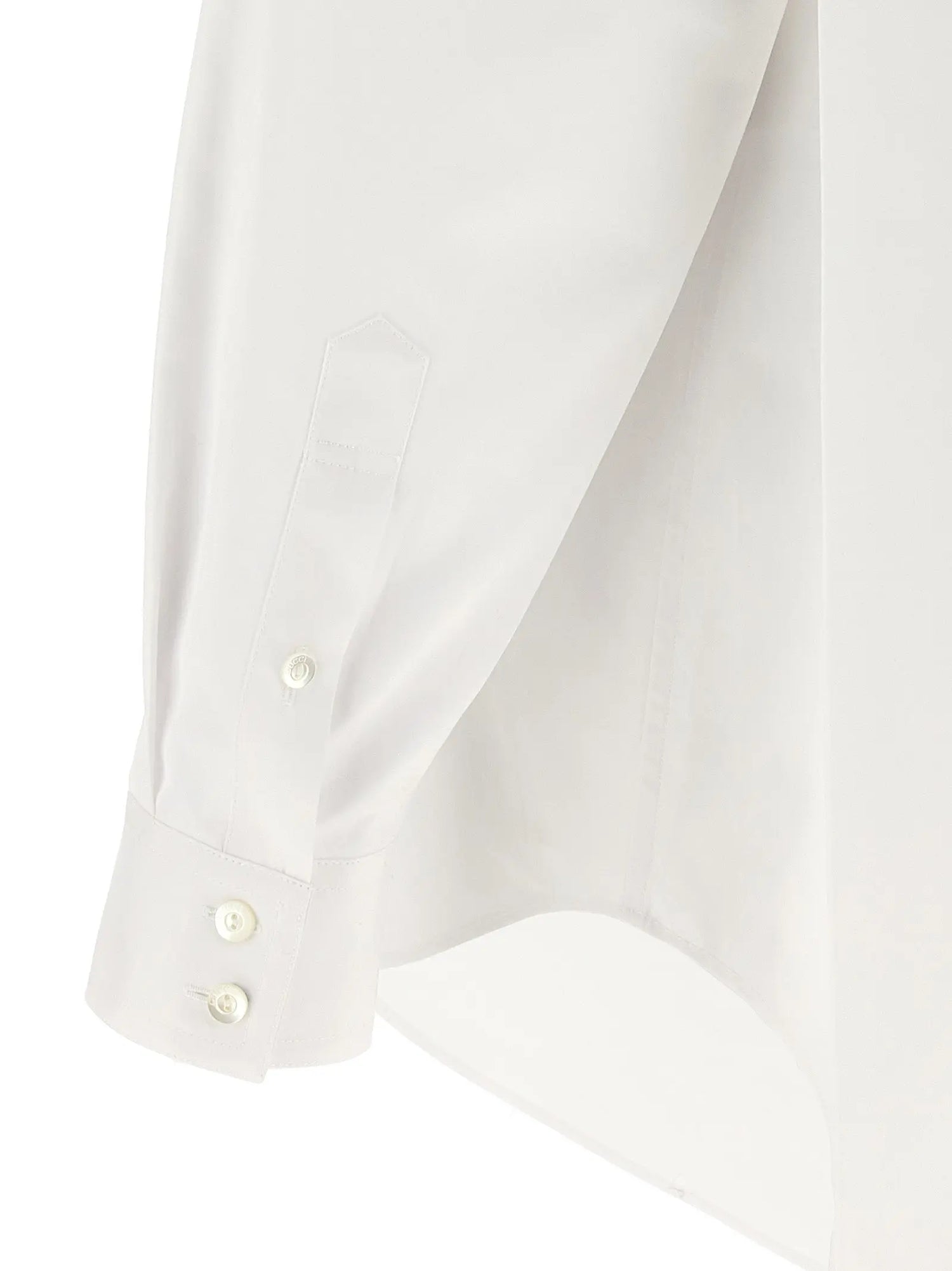Gucci White Cotton Blouse Gucci