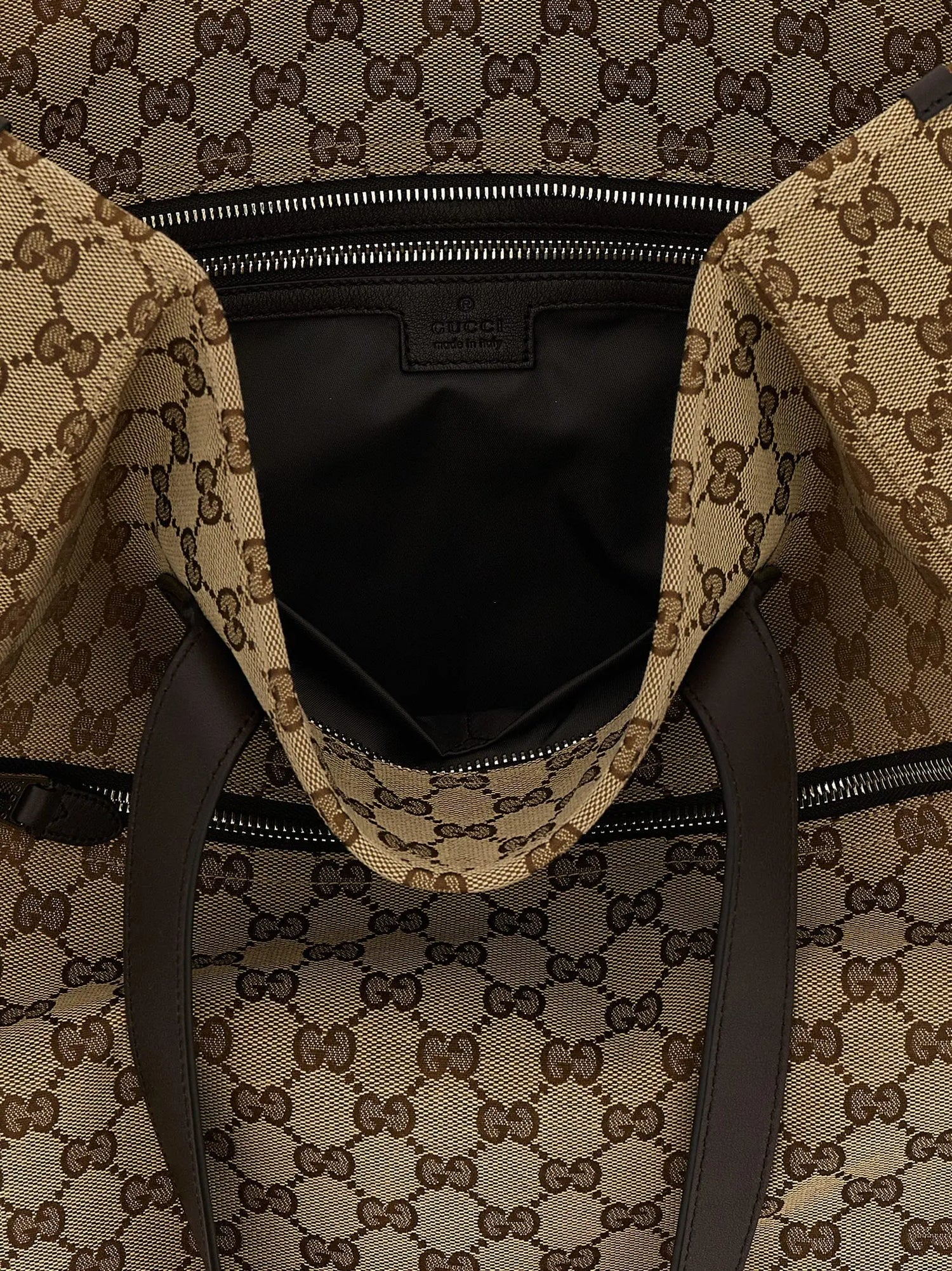 Gucci Brown Polyester Shoulder Bag Gucci