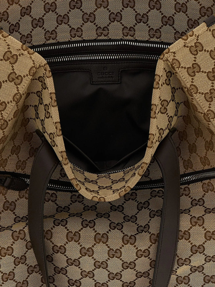 Gucci Brown Polyester Shoulder Bag Gucci