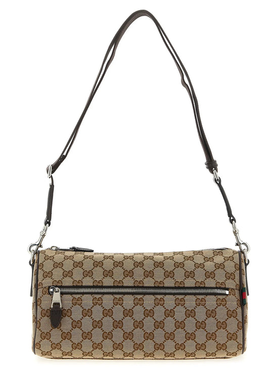 Gucci Beige Polyester Crossbody Bag Gucci
