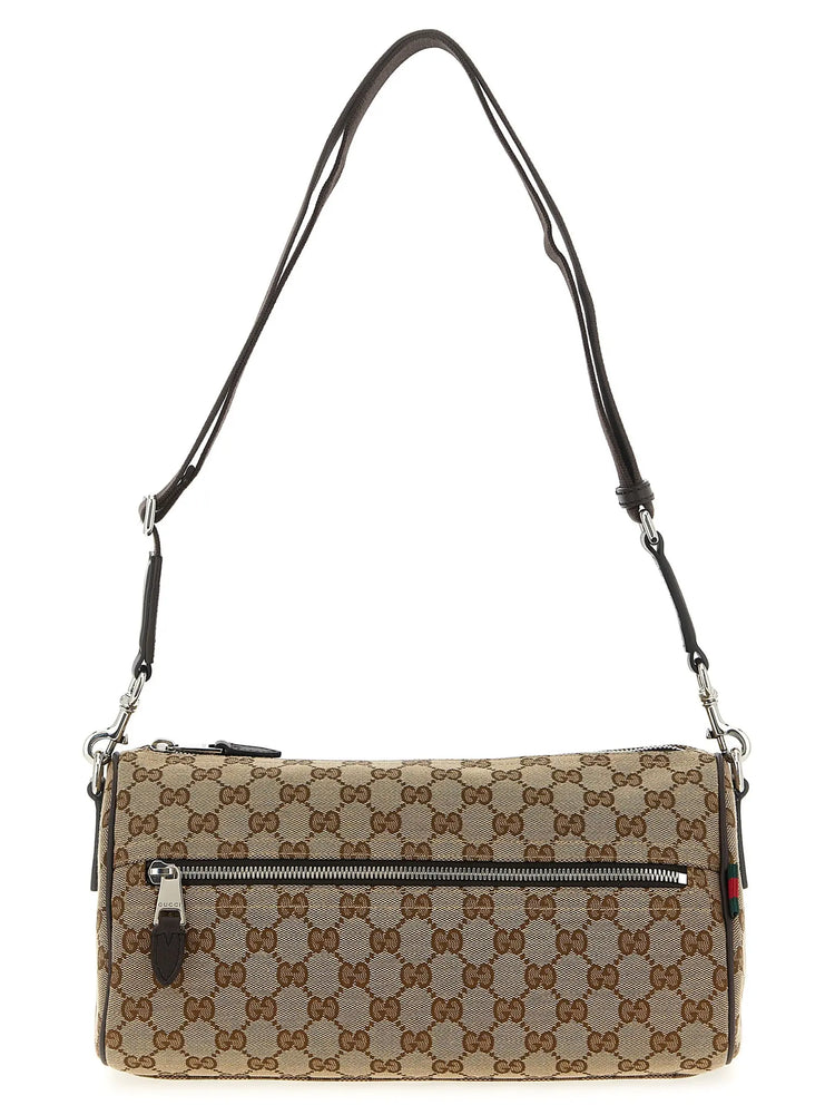 Gucci Beige Polyester Crossbody Bag Gucci