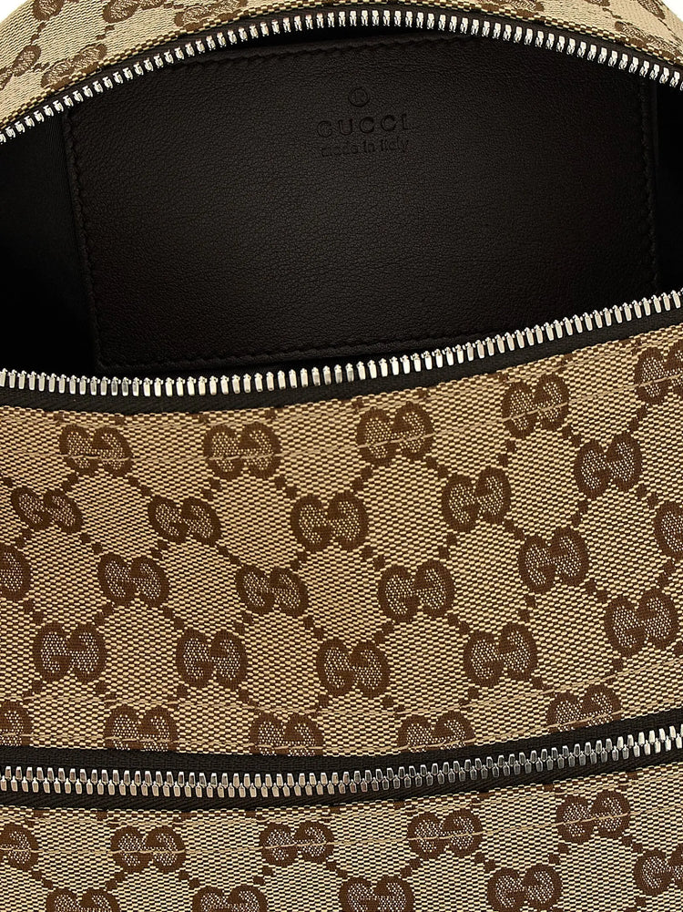 Gucci Beige Polyester Crossbody Bag Gucci