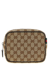 Gucci Beige Polyester Crossbody Bag Gucci