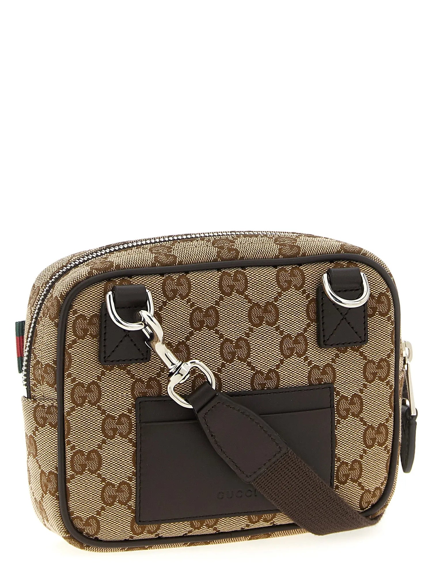 Gucci Beige Polyester Crossbody Bag Gucci