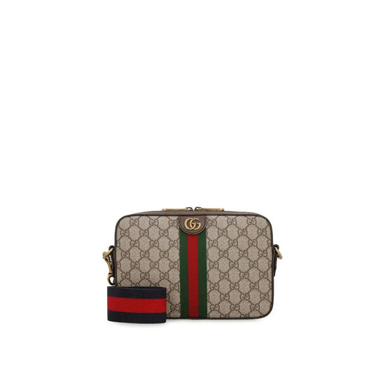 Gucci Beige Cotton Shoulder Bag Gucci