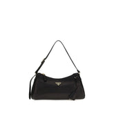 Prada Black Calf Leather Bos Taurus Shoulder Bag Prada