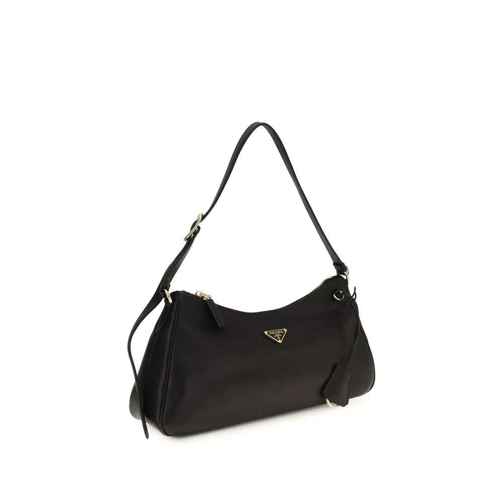 Prada Black Calf Leather Bos Taurus Shoulder Bag Prada