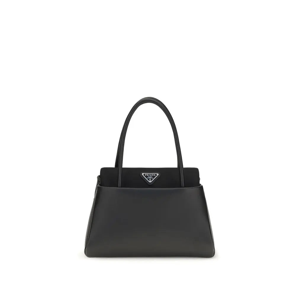 Prada Black Calf Leather Bos Taurus Handbag Prada