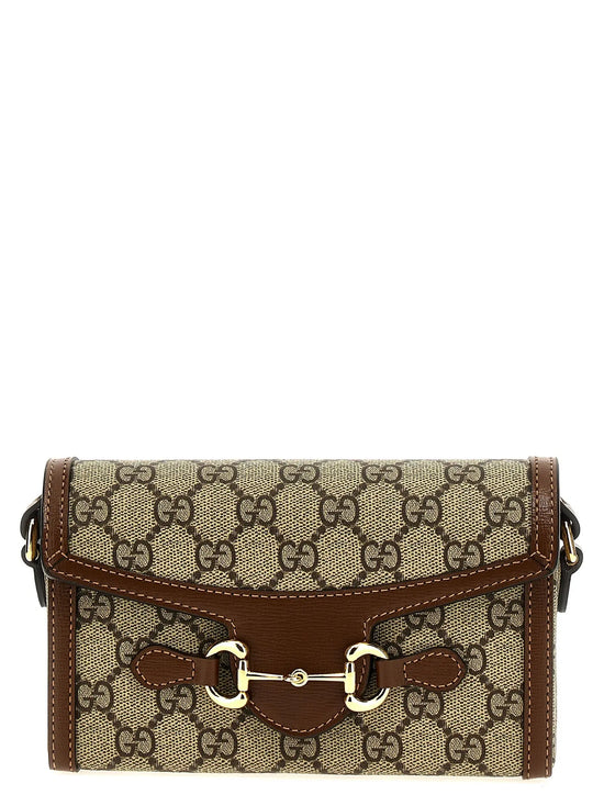 Gucci Brown Polyethylene Crossbody Bag Gucci