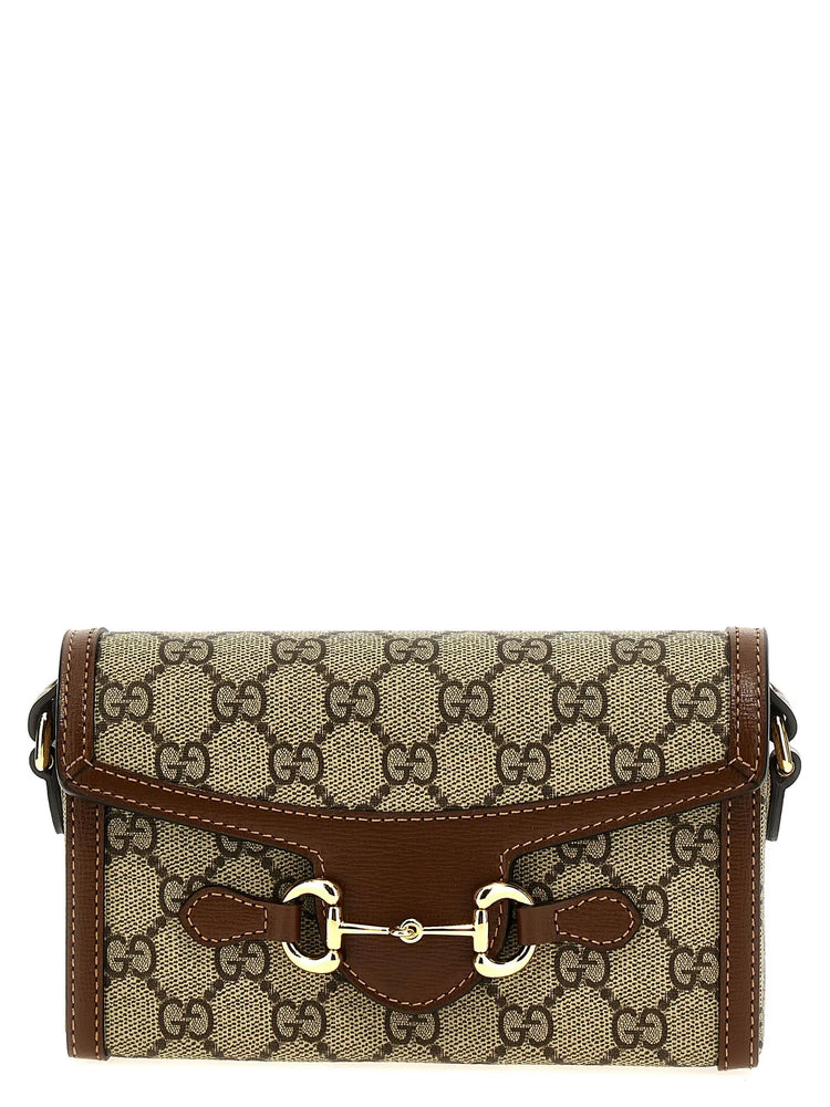 Gucci Brown Polyethylene Crossbody Bag Gucci