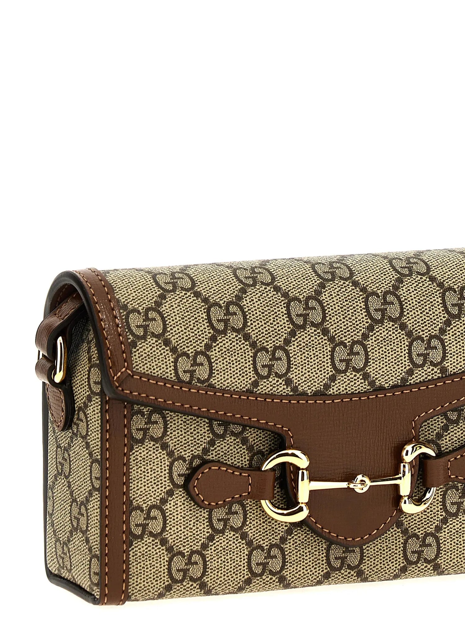 Gucci Brown Polyethylene Crossbody Bag Gucci