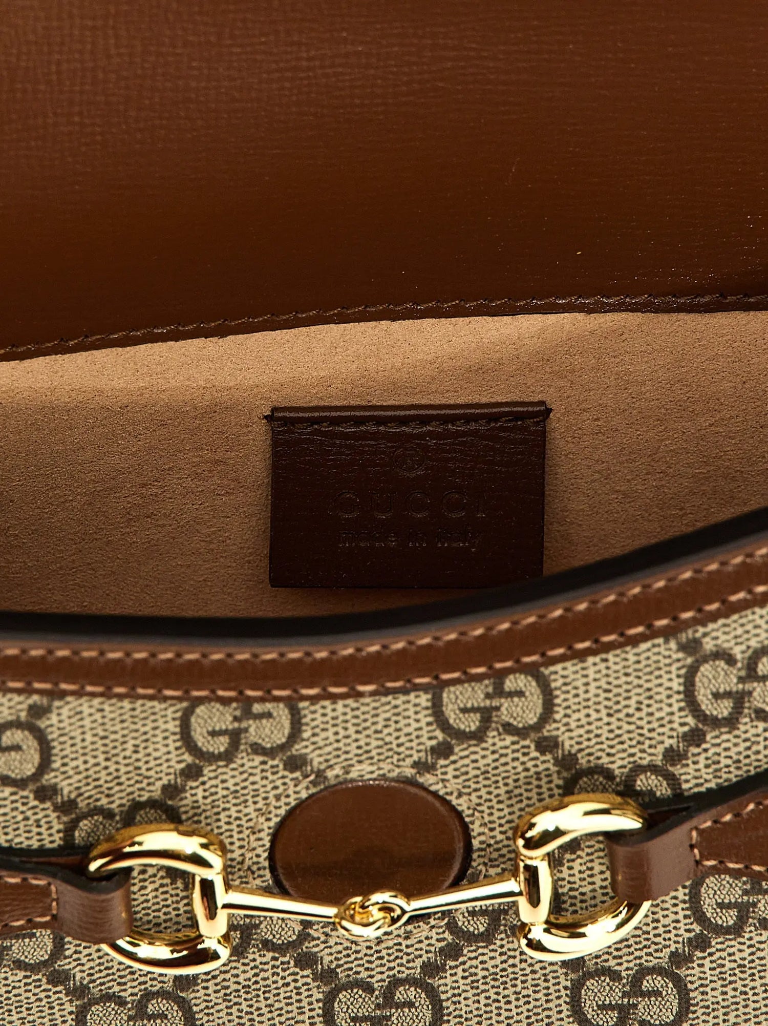 Gucci Brown Polyethylene Crossbody Bag Gucci