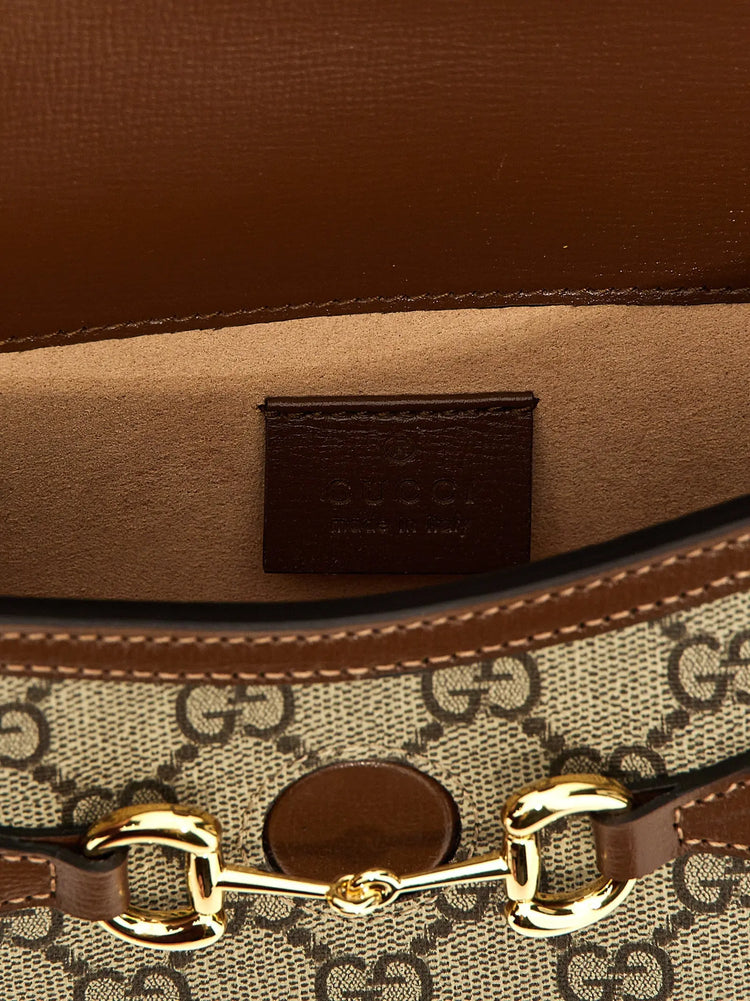 Gucci Brown Polyethylene Crossbody Bag Gucci