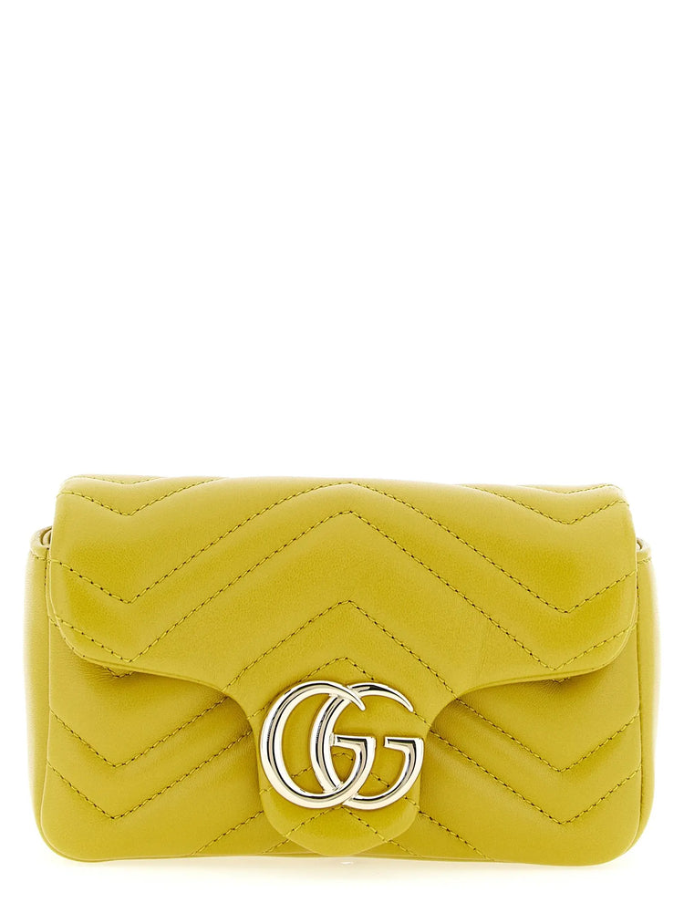 Gucci Bicolor Lamb Leather Shoulder Bag Gucci