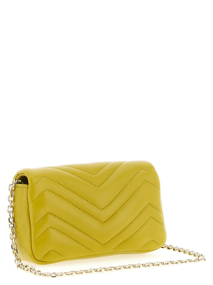 Gucci Bicolor Lamb Leather Shoulder Bag Gucci